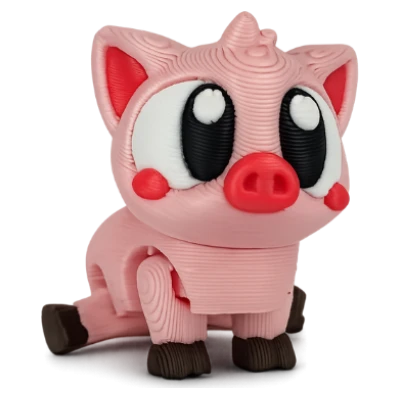 Flexito Pepita, porquinha da coleção Amiguinhos da Fazenda